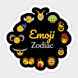 The great emoji zodiac Sticker